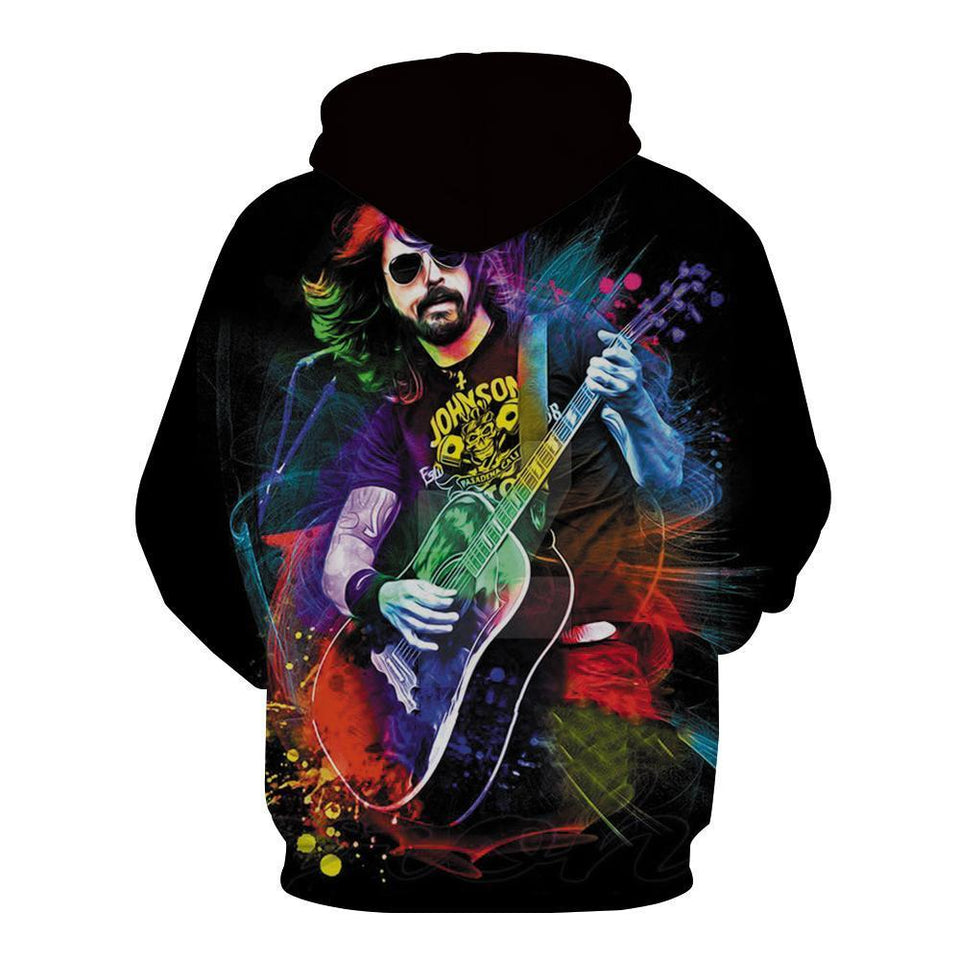 Foo Fighters 3D full over print Hoodie, Sweater, TShirt LK-076