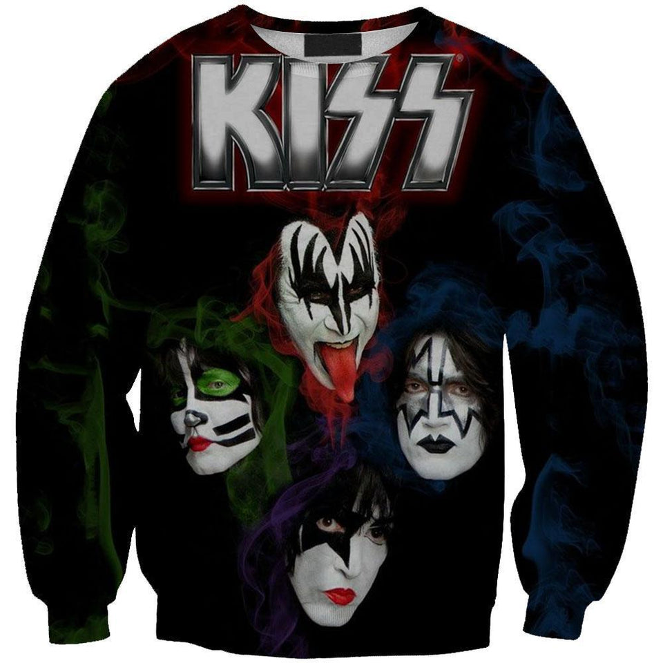 Kiss-band-Tee-T-Shirt-zip-hoodies-sweater-tank-top-for-men-women