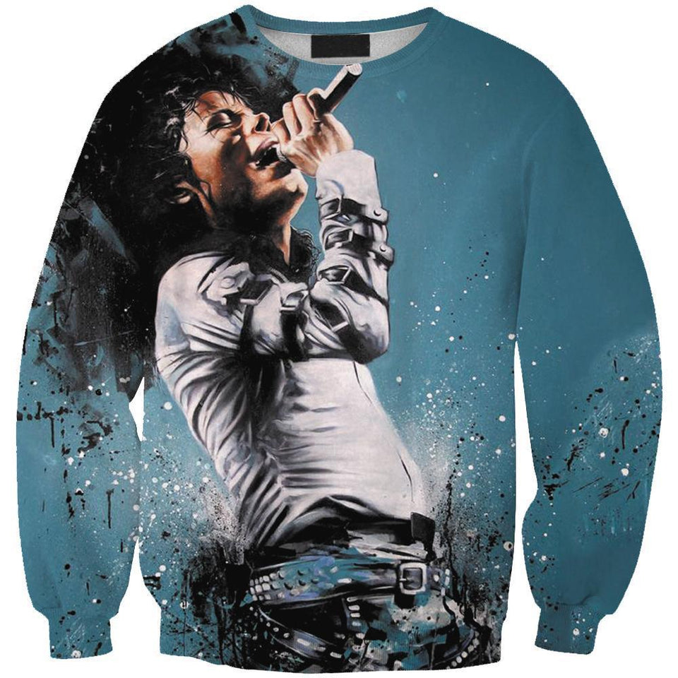 Michael Jackson 3D full over print Hoodie, Sweater, TShirt LK-081