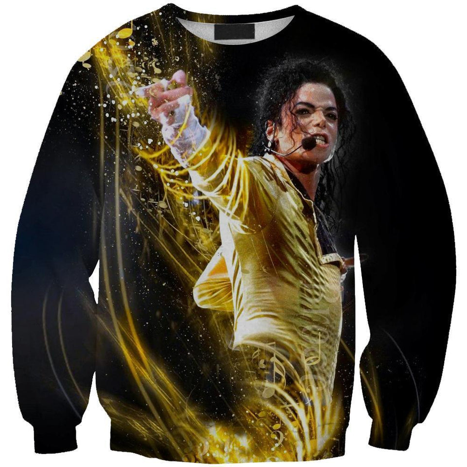 Michael Jackson 3D full over print Hoodie, Sweater, TShirt LK-088