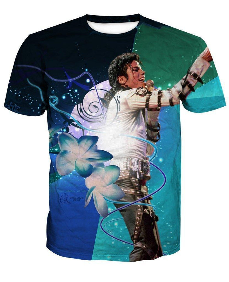 Michael Jackson 3D full over print Hoodie, Sweater, TShirt LK-090