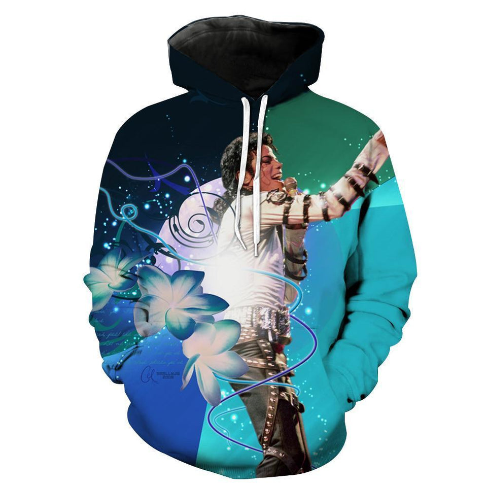 Michael Jackson 3D full over print Hoodie, Sweater, TShirt LK-090