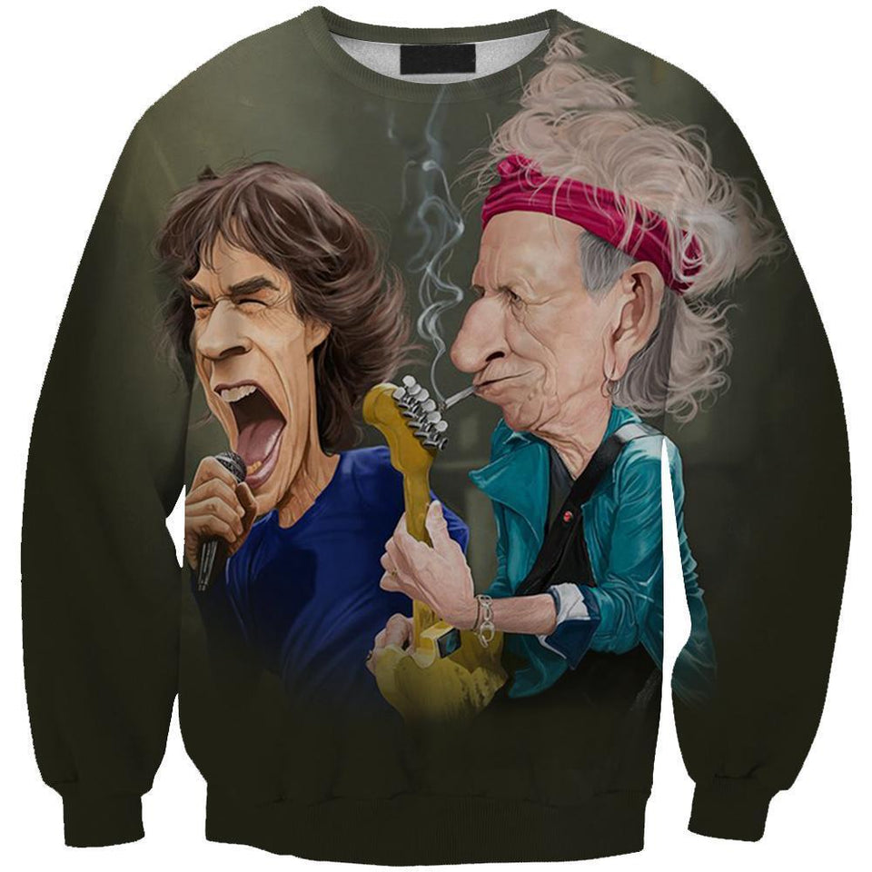 The Rolling Stones 3D full over print Hoodie, Sweater, TShirt LK-064