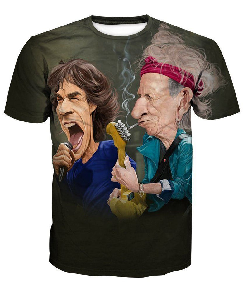 The Rolling Stones 3D full over print Hoodie, Sweater, TShirt LK-064