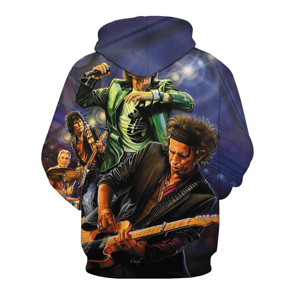The Rolling Stones 3D full over print Hoodie, Sweater, TShirt LK-070