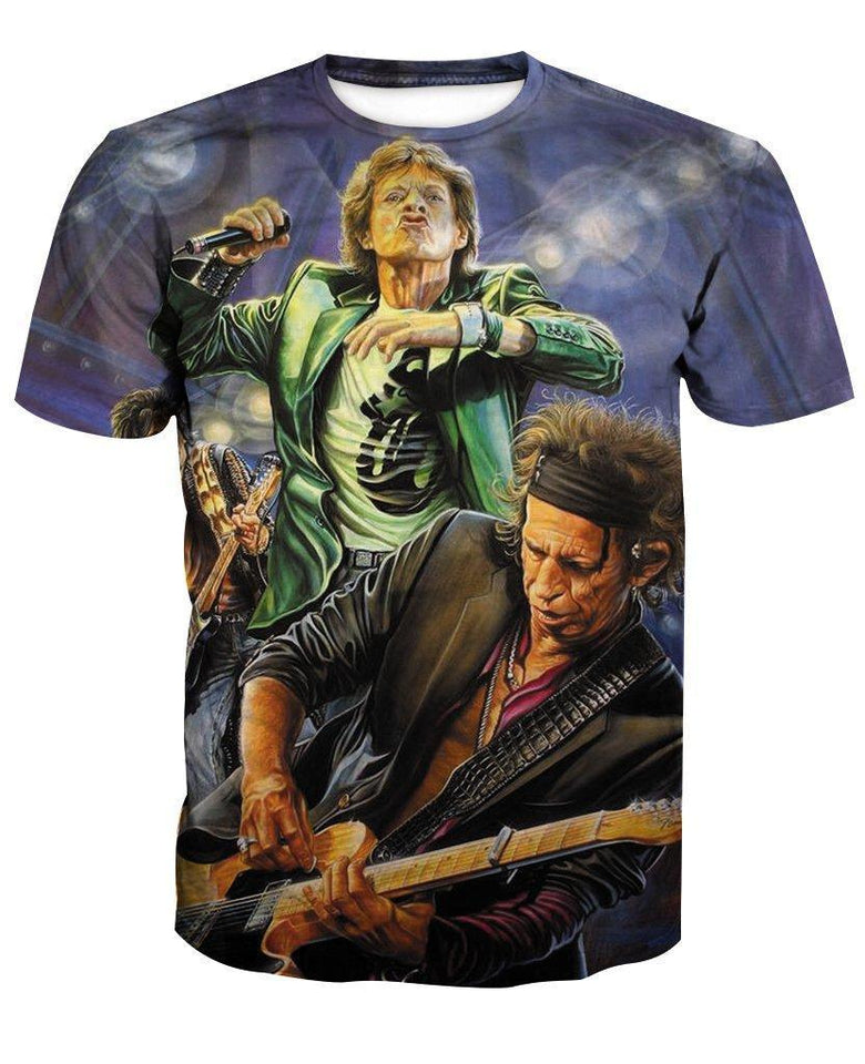 The Rolling Stones 3D full over print Hoodie, Sweater, TShirt LK-070