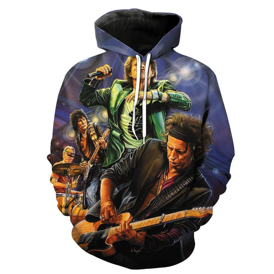 The Rolling Stones 3D full over print Hoodie, Sweater, TShirt LK-070