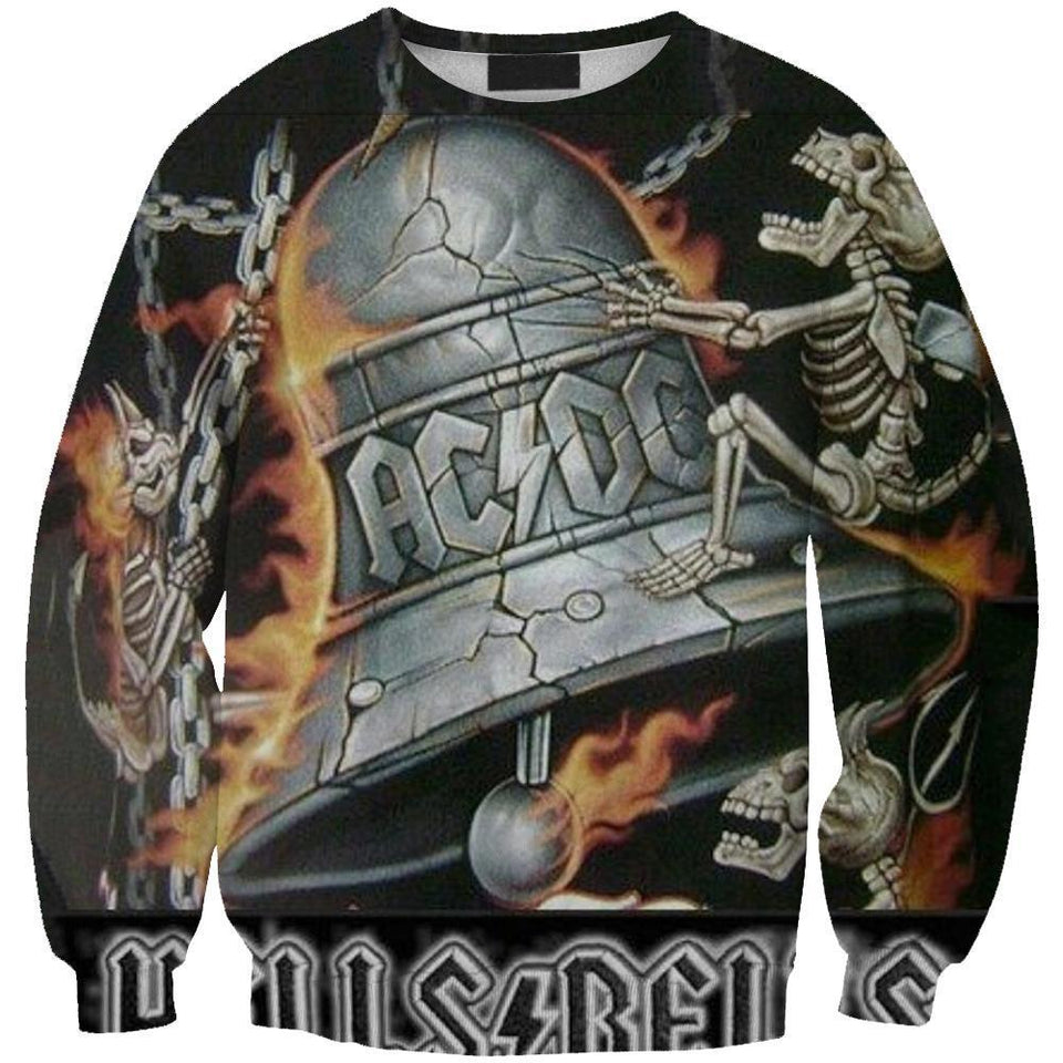 ACDC Rock Band 3D full over print Hoodie, Sweater, TShirt LK-100