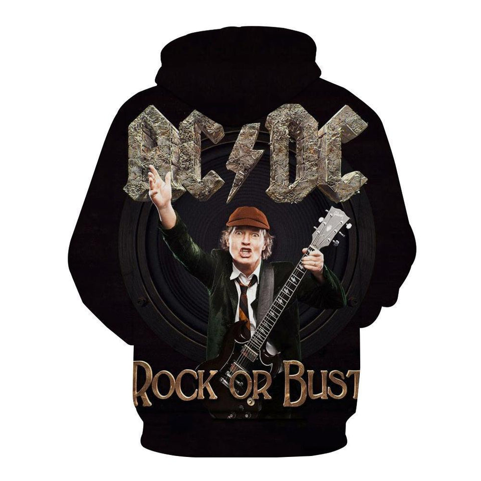 ACDC Rock Band 3D full over print Hoodie, Sweater, TShirt LK-103