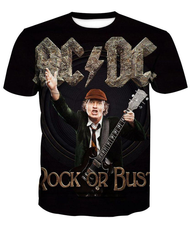 ACDC Rock Band 3D full over print Hoodie, Sweater, TShirt LK-103