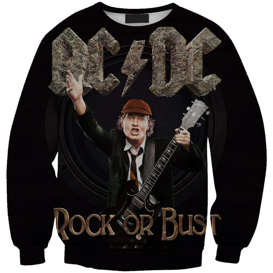ACDC Rock Band 3D full over print Hoodie, Sweater, TShirt LK-103