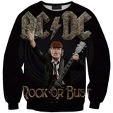 ACDC Rock Band 3D full over print Hoodie, Sweater, TShirt LK-103