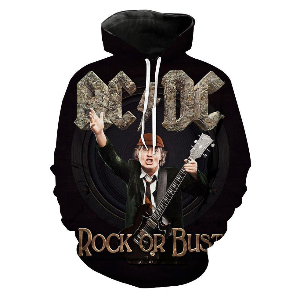 ACDC Rock Band 3D full over print Hoodie, Sweater, TShirt LK-103
