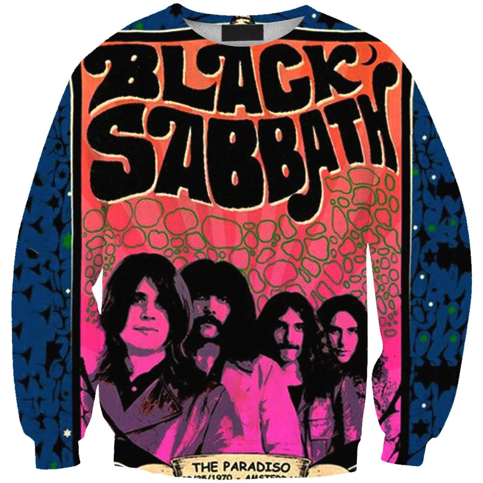 Black Sabbath 3D full over print Hoodie, Sweater, TShirt RH-058