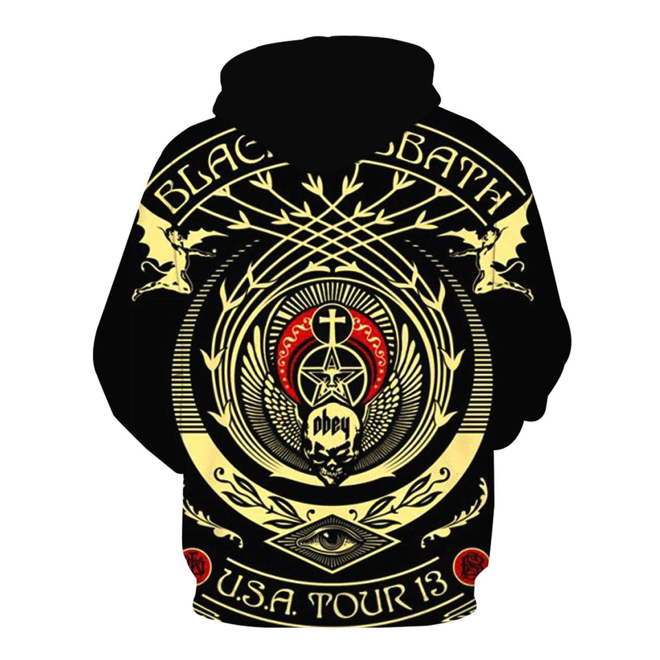 Black Sabbath 3D full over print Hoodie, Sweater, TShirt RH-047