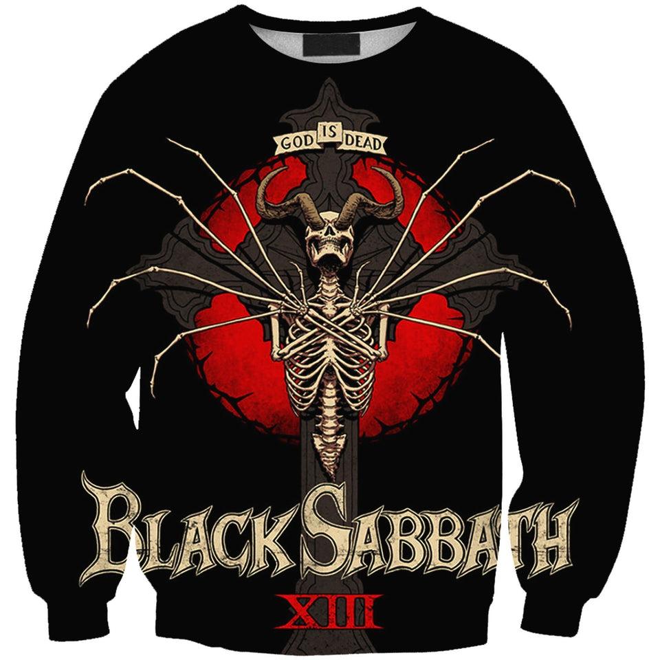 Black Sabbath 3D full over print Hoodie, Sweater, TShirt RH-048