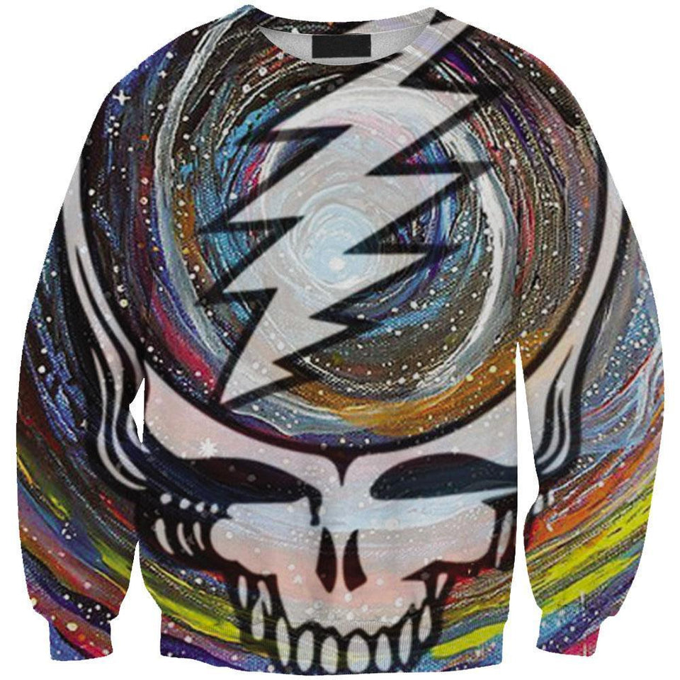 Grateful Dead-Skull-printed-tee-T-shirt-sweater-zip-hoodies-tank-top-for-men-women