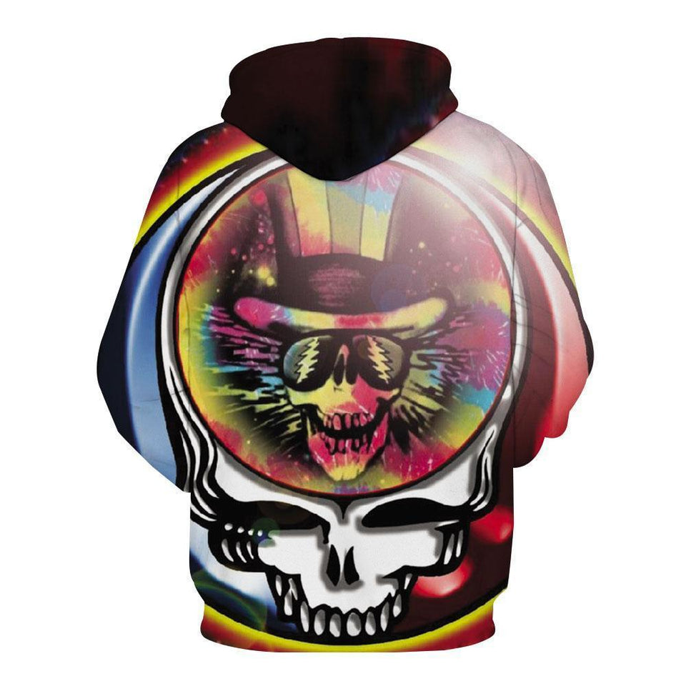 Grateful Dead-Skull-printed-tee-T-shirt-sweater-zip-hoodies-tank-top-for-men-women