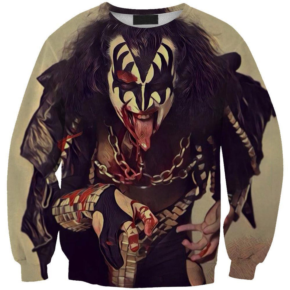 Kiss-band-Tee-T-Shirt-zip-hoodies-sweater-tank-top-for-men-women