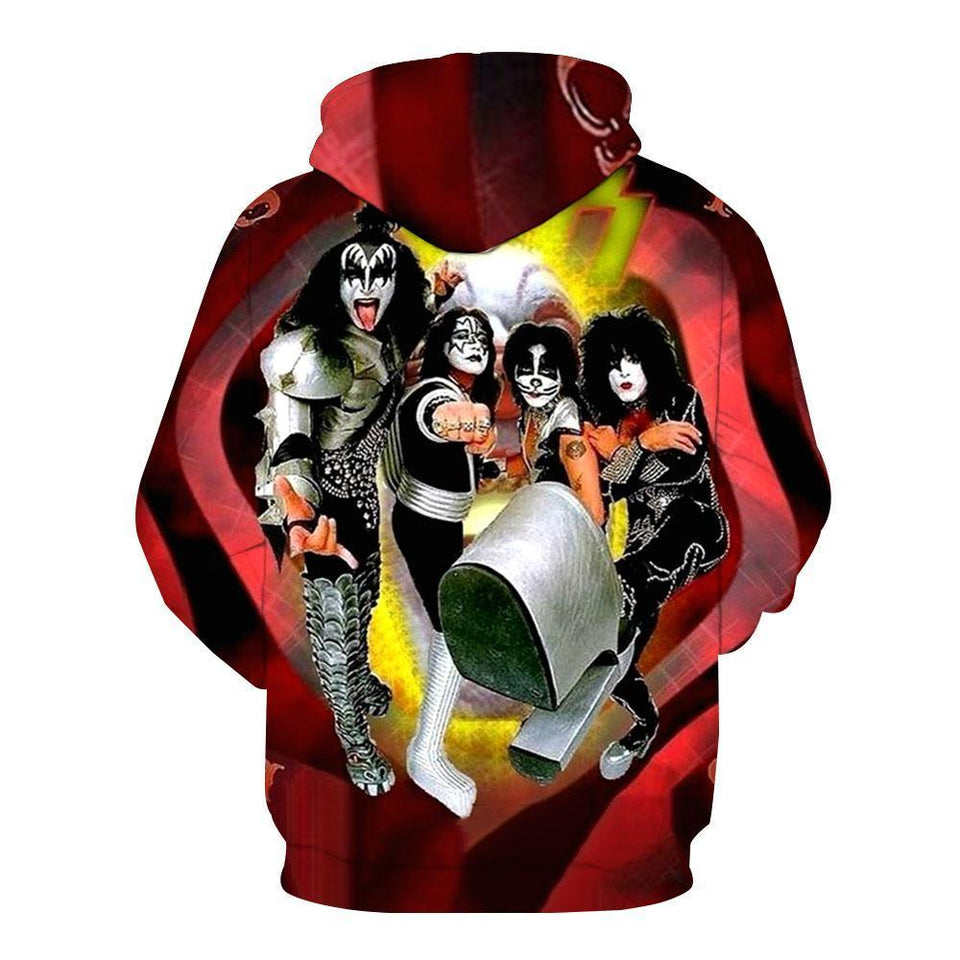 Kiss-band-Tee-T-Shirt-zip-hoodies-sweater-tank-top-for-men-women