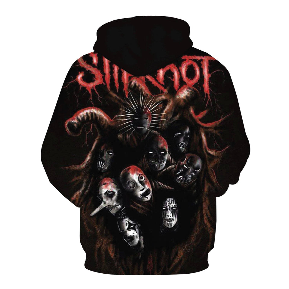 SlipKnoT 3D full over print Hoodie, Sweater, TShirt RH-032