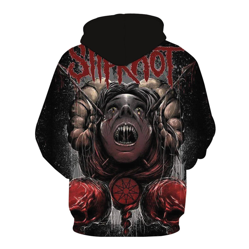 SlipKnoT 3D full over print Hoodie, Sweater, TShirt RH-033