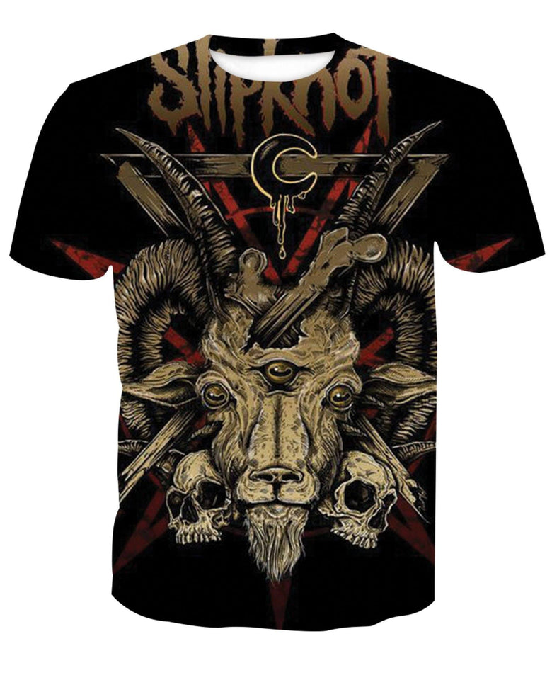 SlipKnoT 3D full over print Hoodie, Sweater, TShirt RH-034