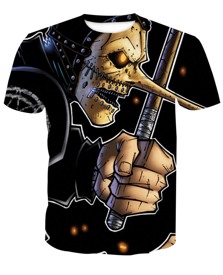 SlipKnoT 3D full over print Hoodie, Sweater, TShirt RH-035
