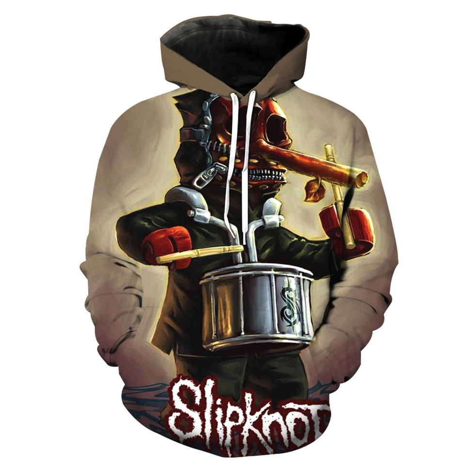 SlipKnoT 3D full over print Hoodie, Sweater, TShirt RH-036