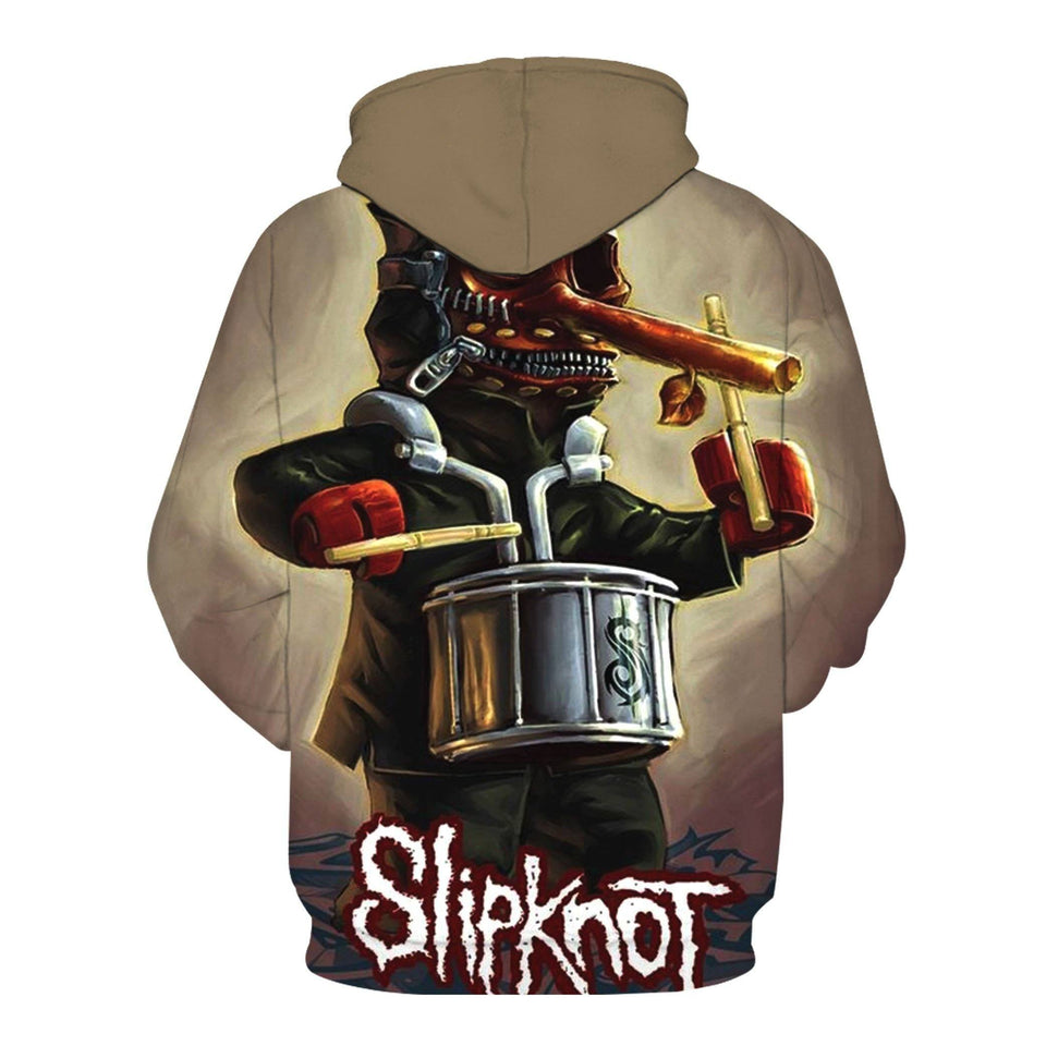 SlipKnoT 3D full over print Hoodie, Sweater, TShirt RH-036