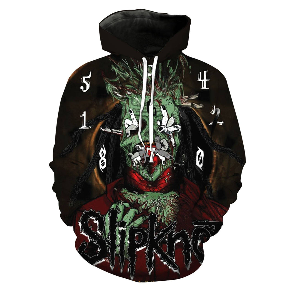 SlipKnoT 3D full over print Hoodie, Sweater, TShirt RH-038