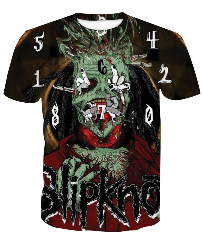 SlipKnoT 3D full over print Hoodie, Sweater, TShirt RH-038