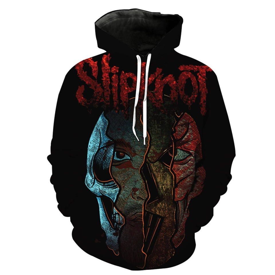 SlipKnoT 3D full over print Hoodie, Sweater, TShirt RH-025