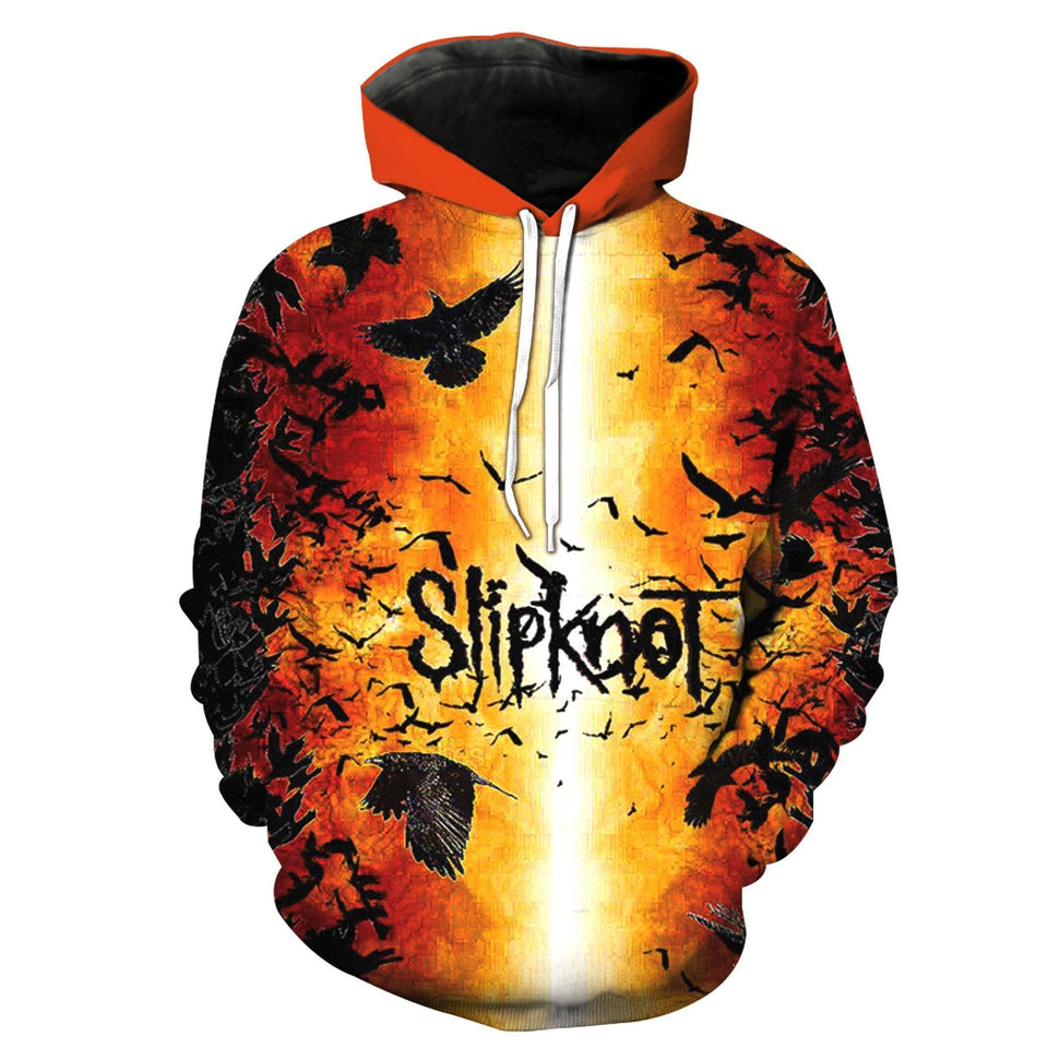 SlipKnoT 3D full over print Hoodie, Sweater, TShirt RH-028
