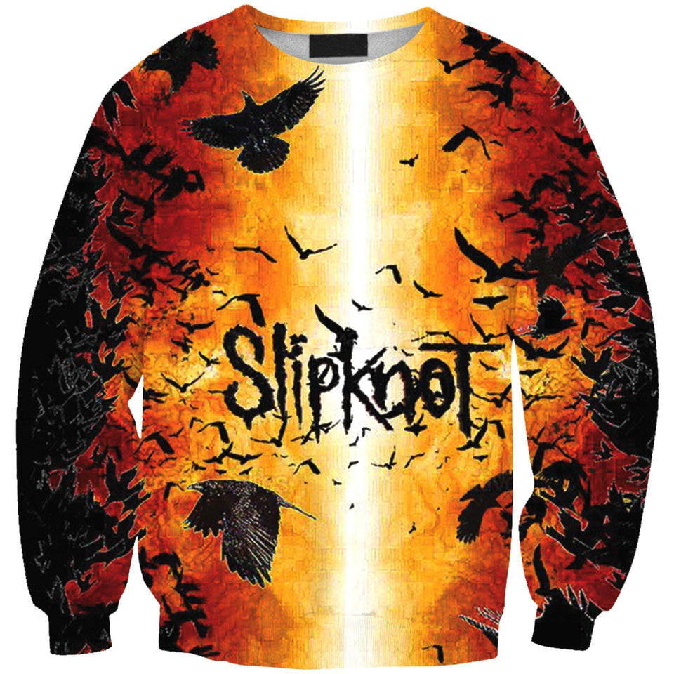SlipKnoT 3D full over print Hoodie, Sweater, TShirt RH-028