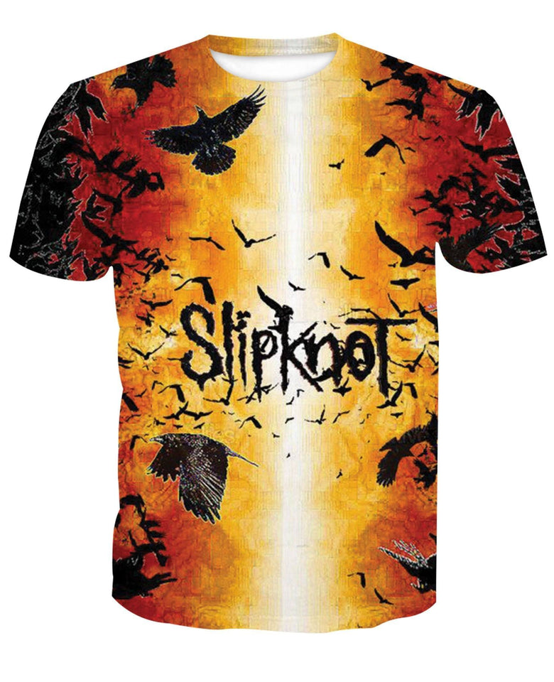 SlipKnoT 3D full over print Hoodie, Sweater, TShirt RH-028