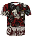 SlipKnoT 3D full over print Hoodie, Sweater, TShirt RH-030
