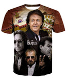 THE BEATLES 3D full over print Hoodie, Sweater, TShirt LK-112