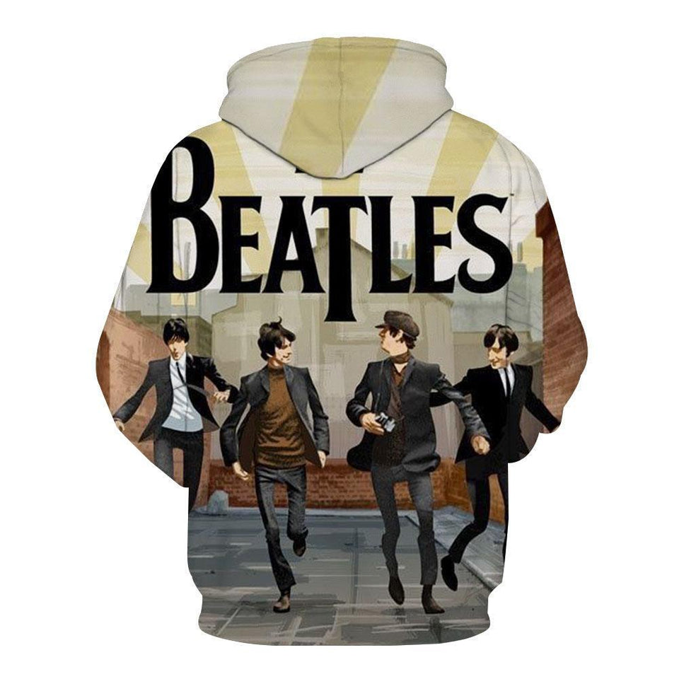 THE BEATLES 3D full over print Hoodie, Sweater, TShirt LK-113