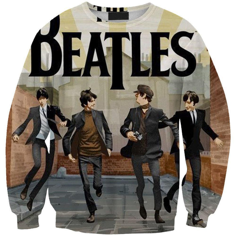 THE BEATLES 3D full over print Hoodie, Sweater, TShirt LK-113