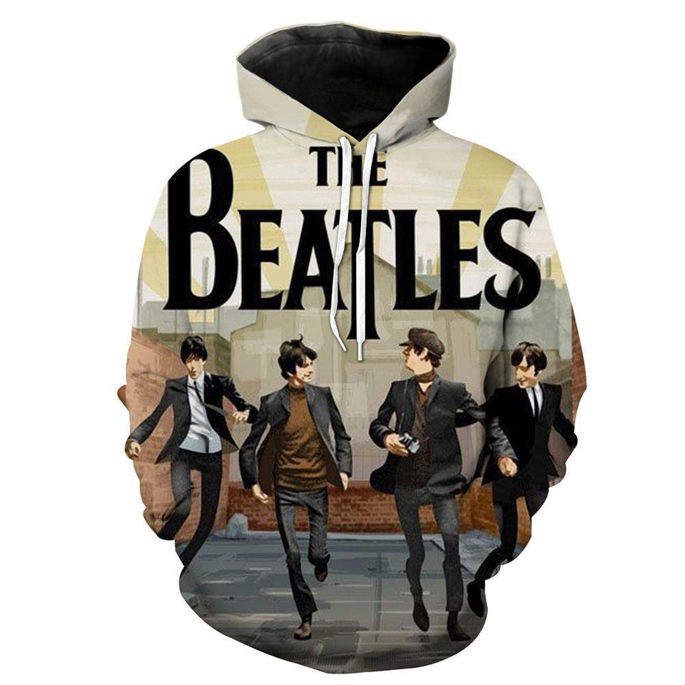 THE BEATLES 3D full over print Hoodie, Sweater, TShirt LK-113