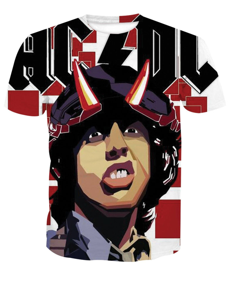ACDC Rock Band 3D full over print Hoodie, Sweater, TShirt RH-059