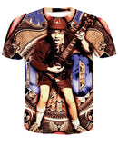 ACDC Rock Band 3D full over print Hoodie, Sweater, TShirt RH-069