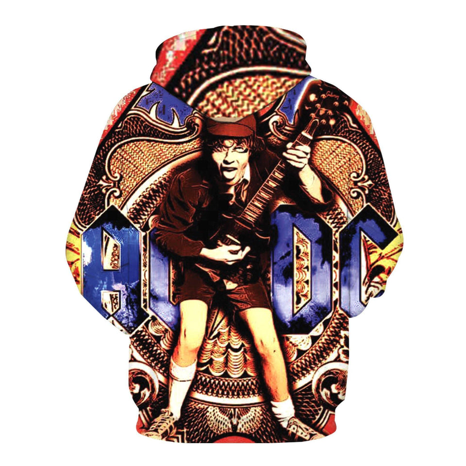 ACDC Rock Band 3D full over print Hoodie, Sweater, TShirt RH-069