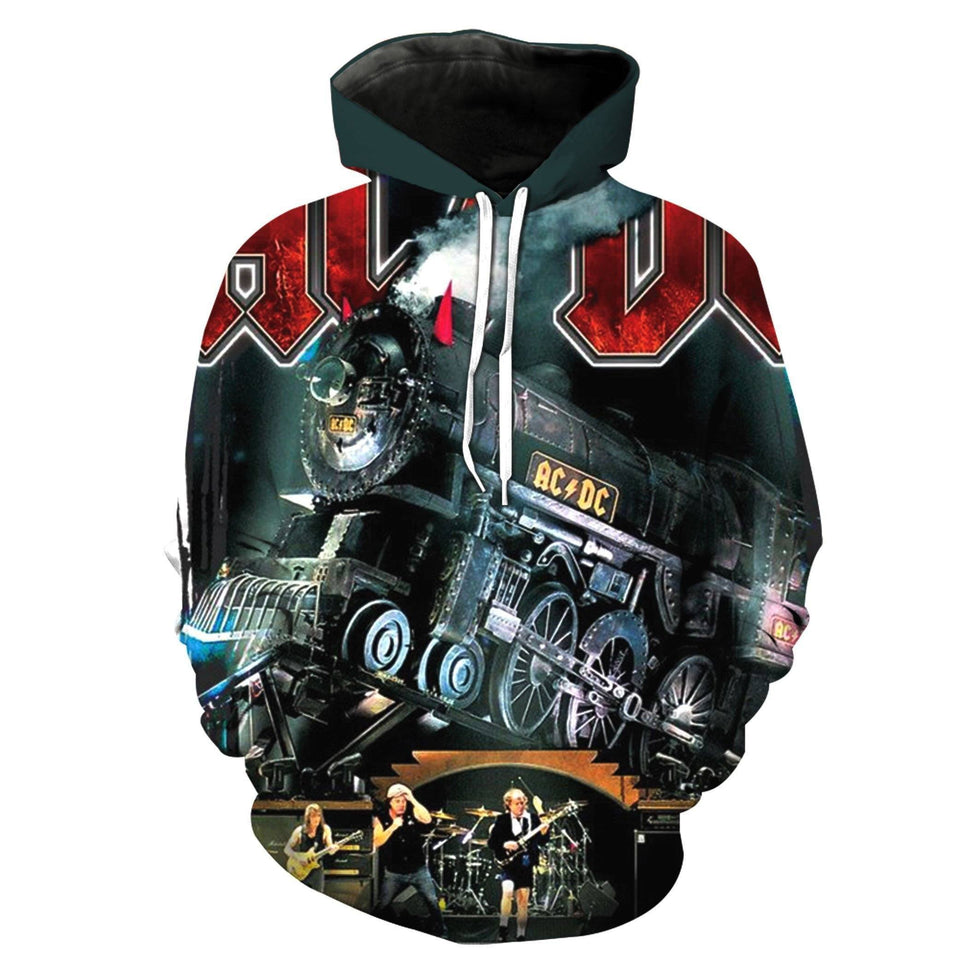 ACDC Rock Band 3D full over print Hoodie, Sweater, TShirt RH-071