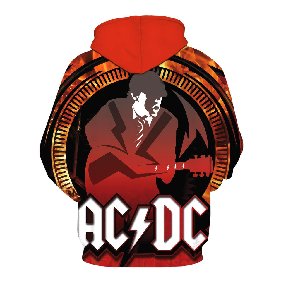 ACDC Rock Band 3D full over print Hoodie, Sweater, TShirt RH-072