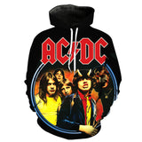 ACDC Rock Band 3D full over print Hoodie, Sweater, TShirt RH-060