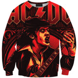 ACDC Rock Band 3D full over print Hoodie, Sweater, TShirt RH-061