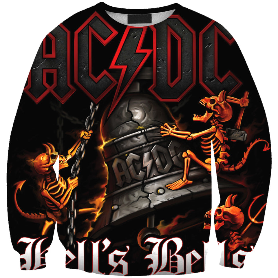 ACDC Rock Band 3D full over print Hoodie, Sweater, TShirt RH-062
