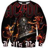 ACDC Rock Band 3D full over print Hoodie, Sweater, TShirt RH-062